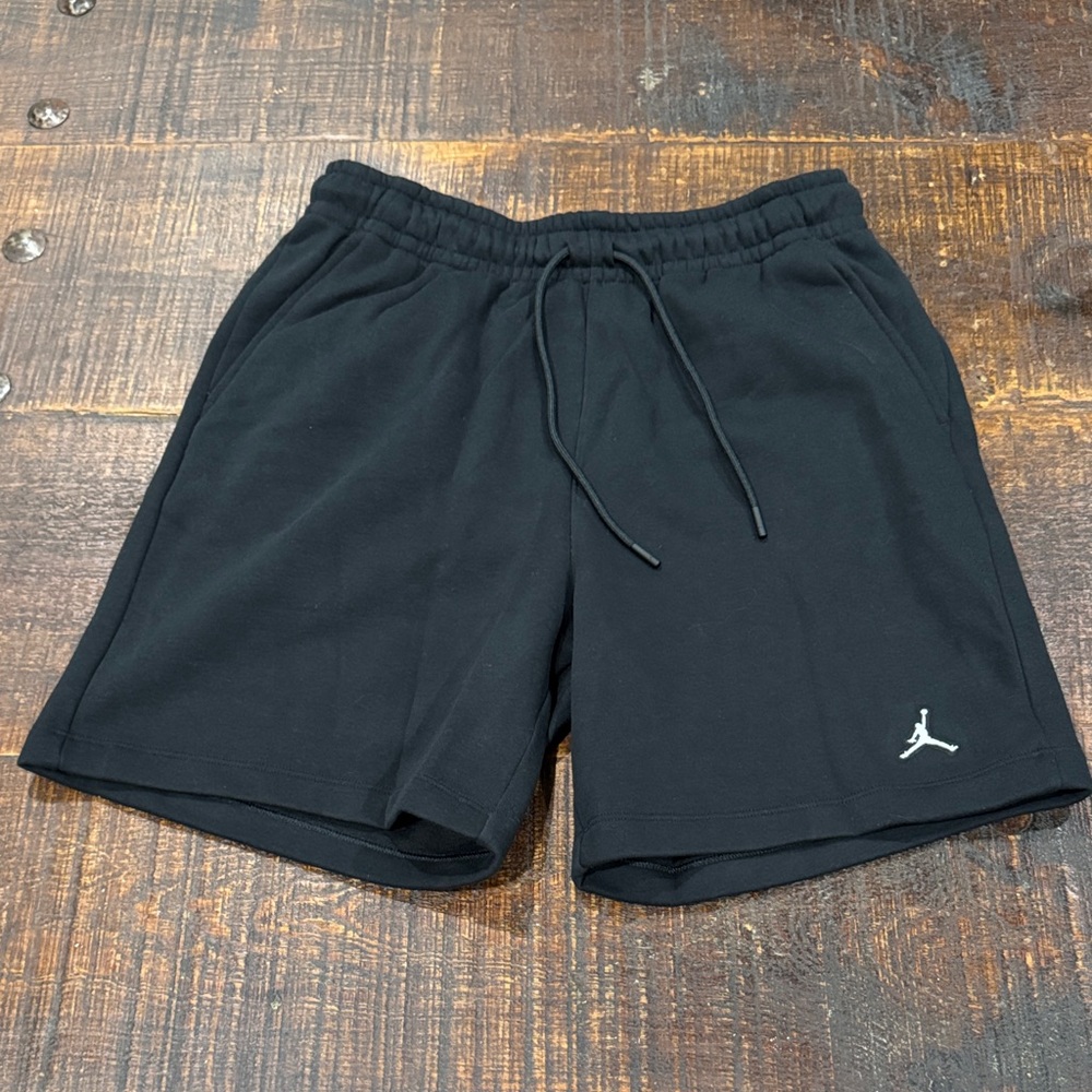 Jordan Black Fleece Athletic Shorts